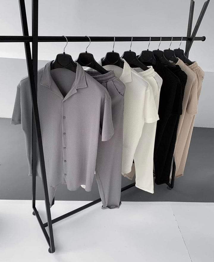 Men's Summer Shirt & Trouser Set