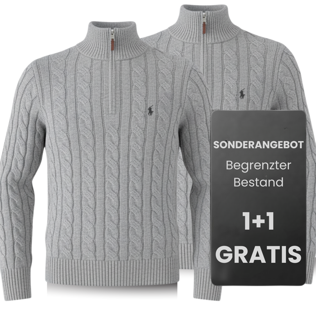 Cashmere Cable Sweater (SALE) – 1 Kaufen, 2 Erhalten