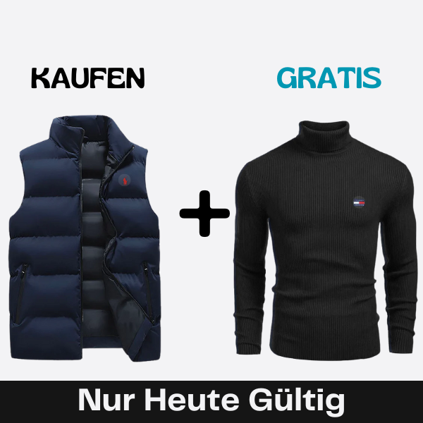 Weste + GRATIS Pullover (RÄUMUNGSVERKAUF)